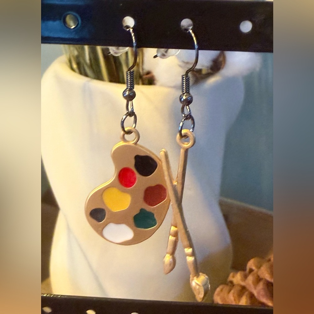 Painting Tool Earrings